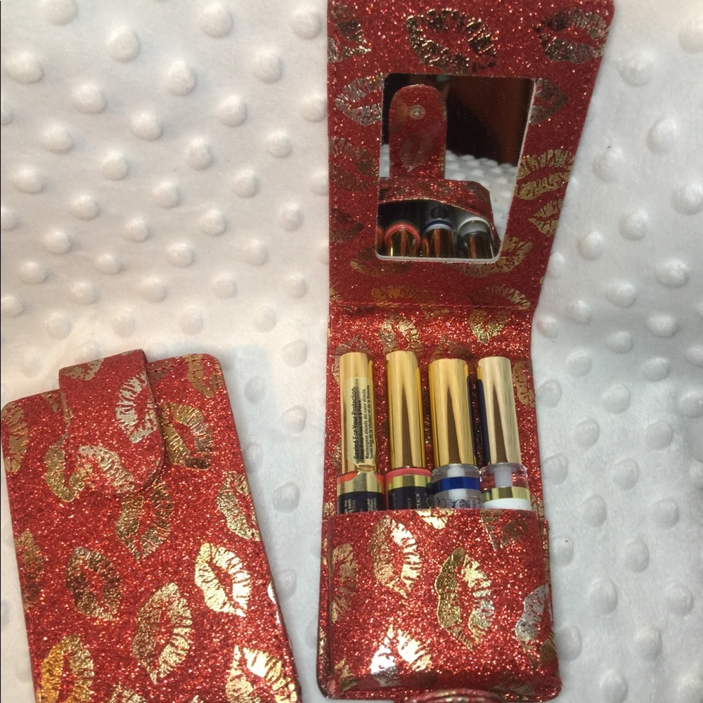 LIPSENSE CASE HOLDER WITH MIRROR